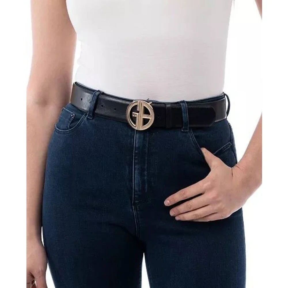 Giani  Bernini  Panel  Belt  Black  XL  New  $38.50